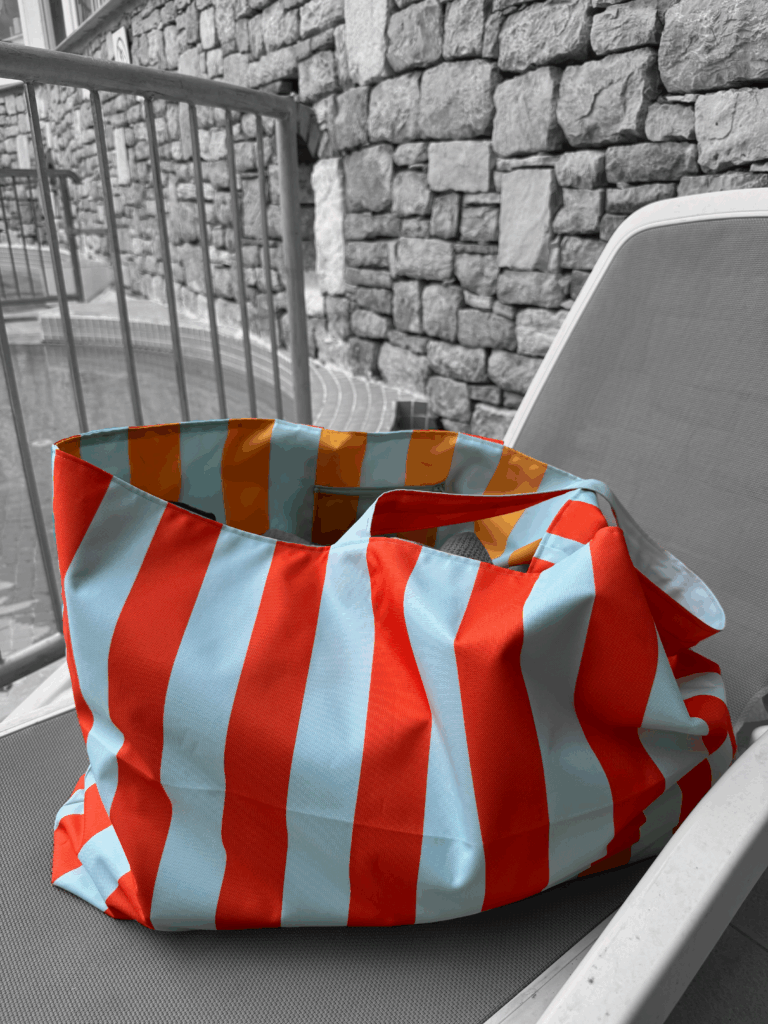 Kati näht die Strandtasche von Pech & Schwefel